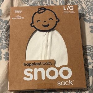 happiest baby Snoo Sack Organic Cotton Baby Sleep Sack - Cream